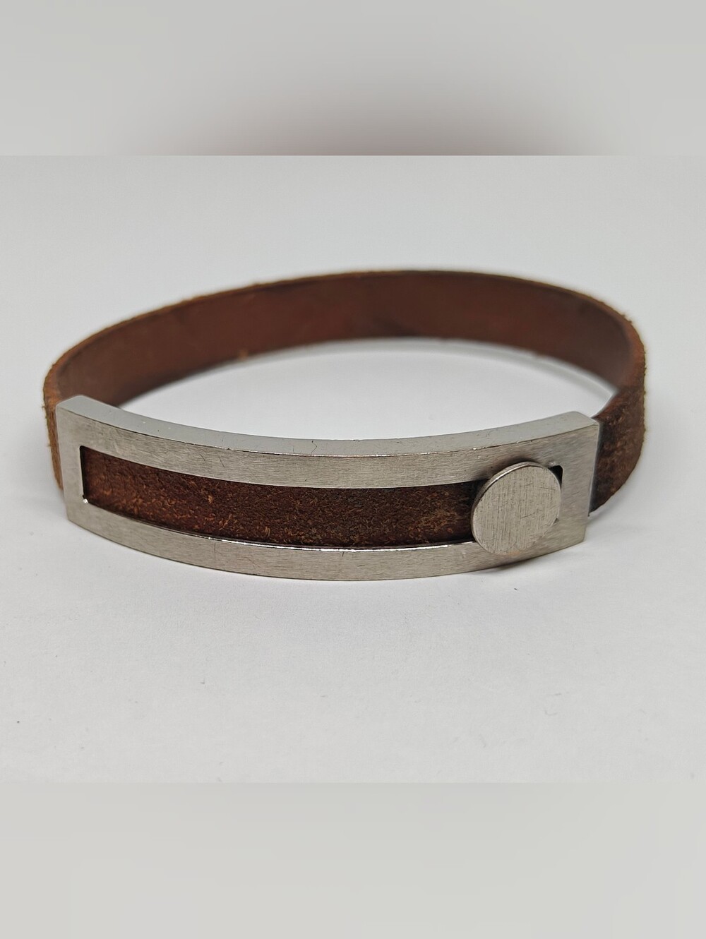 Authentic Hermes Pousse Pousse Leather Bracelet